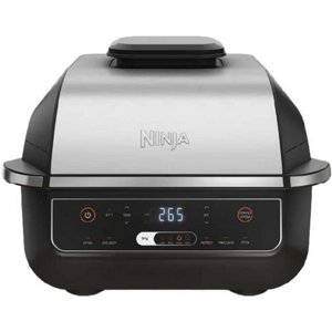 גריל חשמלי Ninja Grill EG203 - צבע שחור עם נירוסטה שלוש שנים אחריות ע"י היבואן הרשמי גריל חשמלי Ninja Grill EG203 - צבע שחור עם נירוסטה שלוש שנים אחריות ע"י היבואן הרשמי