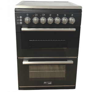 תנור דו תאי משולב כיריים 4 מבערים Electra CT66CHQ-EL8060BL - צבע שחור אחריות ע"י היבואן הרשמי תנור דו תאי משולב כיריים 4 מבערים Electra CT66CHQ-EL8060BL - צבע שחור אחריות ע"י היבואן הרשמי